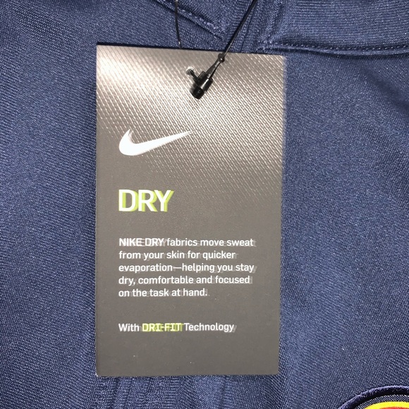 Nike Denver Nuggets Pullover 1/4 Zip Long Sleeve - Picture 9 of 10